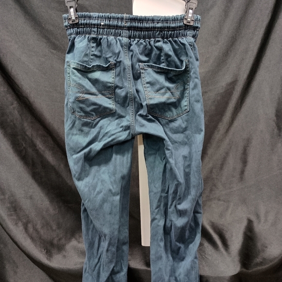 American Eagle Teal Drawstring Jogger Pants - Picture 6 of 11